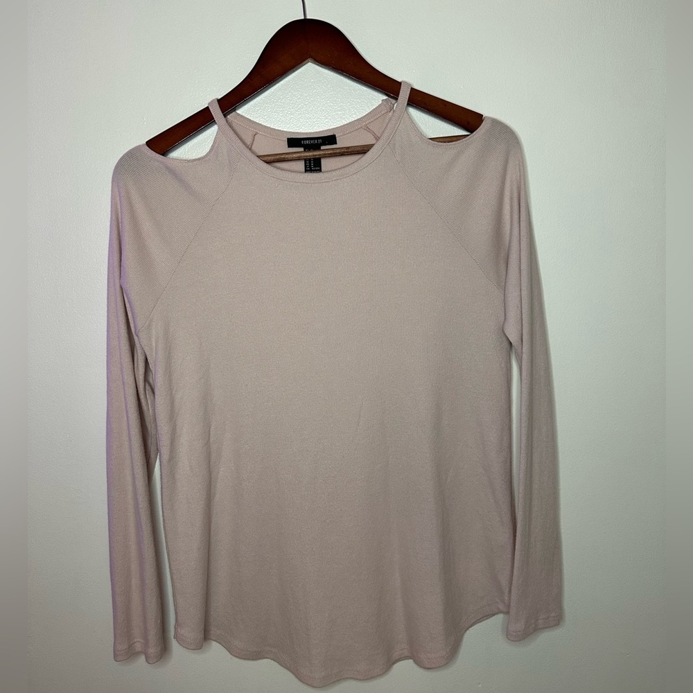 Forever 21 Long Sleeve Fleece Shirt